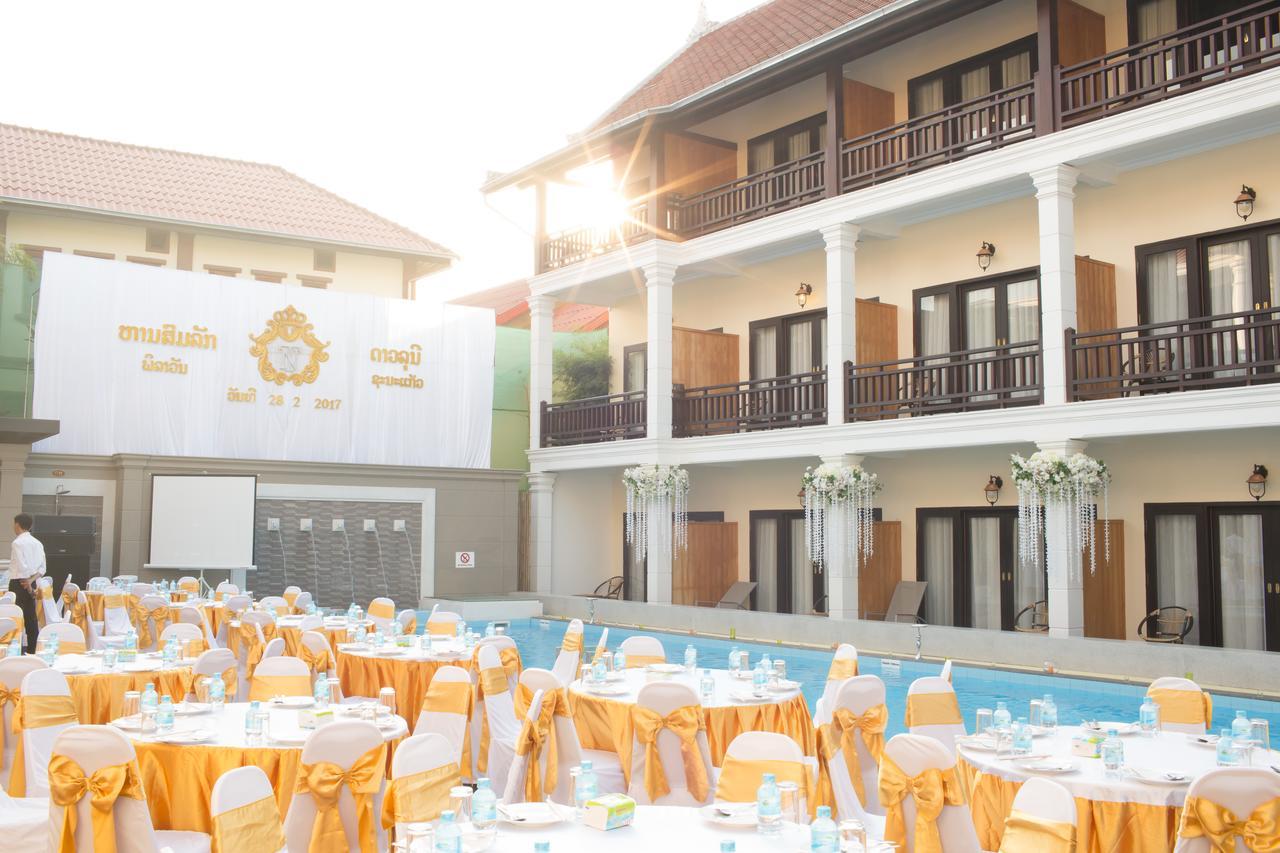 สนาแก้ว บูทิก โฮเต็ล แอนด์ สปา Hotel หลวงพระบาง ภายนอก รูปภาพ